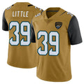 tocy J.Jaguars #39 Cam Little Player Gold Vapor Limited Home Game Stitched Jerseys