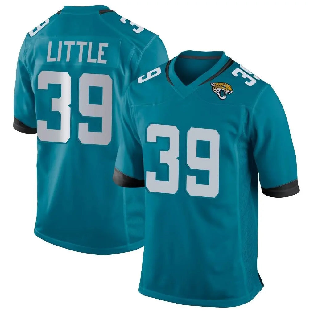 tocy J.Jaguars #39 Cam Little Player Teal Home Game Stitched Jerseys