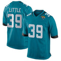 tocy J.Jaguars #39 Cam Little Player Teal Home Game Stitched Jerseys