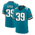 tocy J.Jaguars #39 Cam Little Player Teal Prowler Throwback Limited Home Game Stitched Jerseys