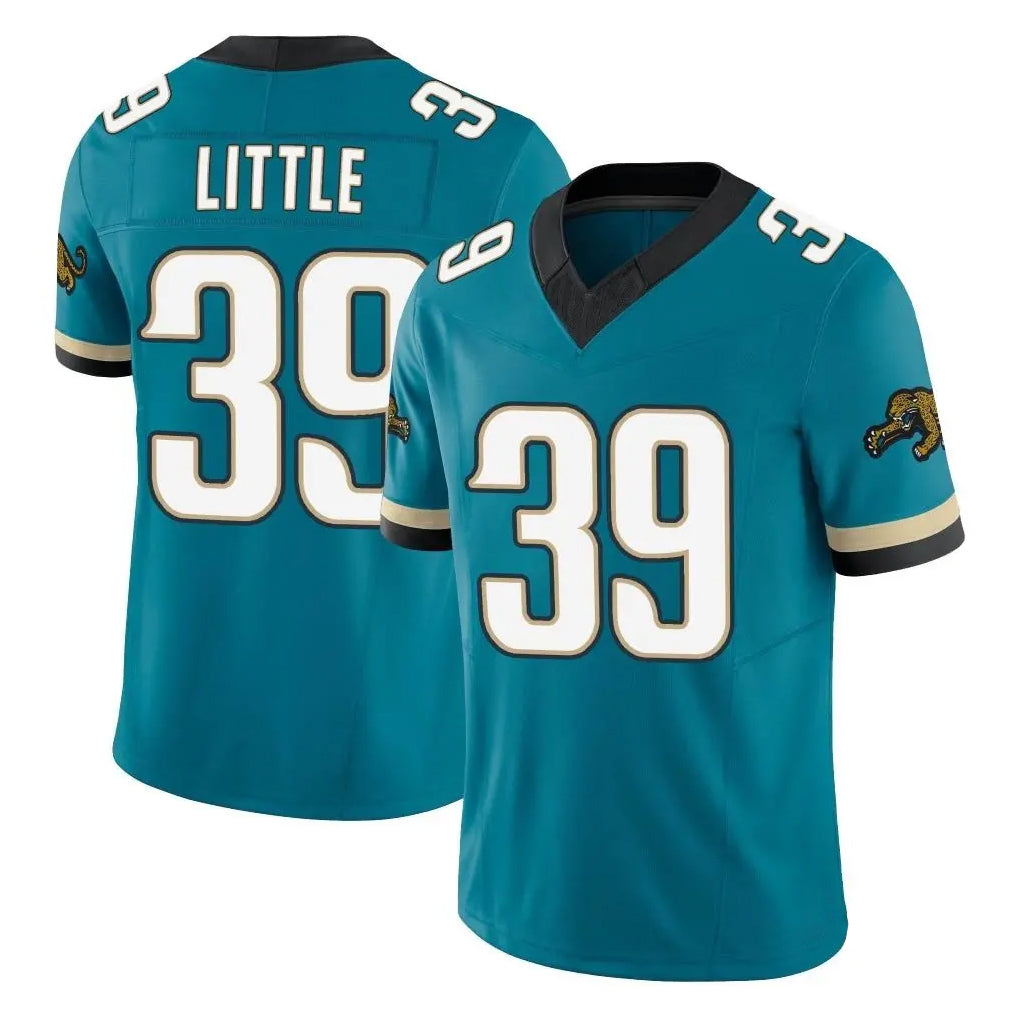 tocy J.Jaguars #39 Cam Little Player Teal Prowler Throwback Vapor F.U.S.E. Limited Home Game Stitched Jerseys