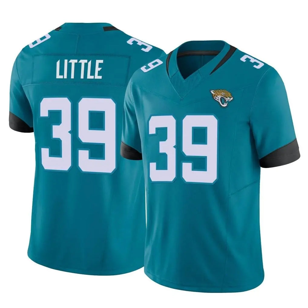 tocy J.Jaguars #39 Cam Little Player Teal Vapor F.U.S.E. Limited Home Game Stitched Jerseys