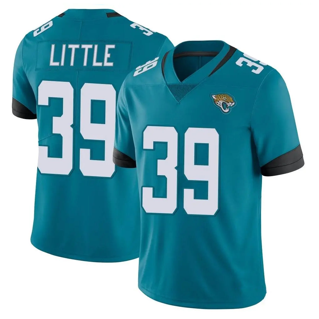 tocy J.Jaguars #39 Cam Little Player Teal Vapor Untouchable Limited Home Game Stitched Jerseys