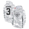 tocy J.Jaguars #3 Jakobi Meyers Player Arctic Camo Salute to Service Hoodies Limited Game Stitched Jerseys