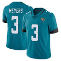 tocy J.Jaguars #3 Jakobi Meyers Player Teal Vapor Untouchable Limited Home Game Stitched Jerseys
