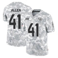 tocy J.Jaguars #41 Josh Hines-Allen Player Arctic Camo Salute To Service Limited Game Stitched Jerseys