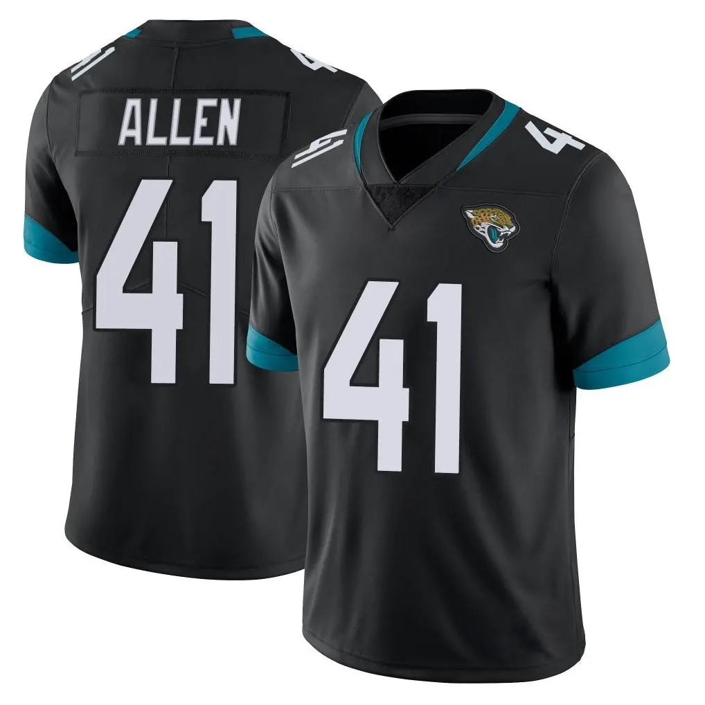tocy J.Jaguars #41 Josh Hines-Allen Player Black Vapor Untouchable Limited Home Game Stitched Jerseys