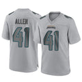 tocy J.Jaguars #41 Josh Hines-Allen Player Gray Atmosphere Fashion Home Game Stitched Jerseys