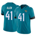 tocy J.Jaguars #41 Josh Hines-Allen Player Teal Vapor F.U.S.E. Limited Home Game Stitched Jerseys