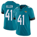 tocy J.Jaguars #41 Josh Hines-Allen Player Teal Vapor Untouchable Limited Home Game Stitched Jerseys