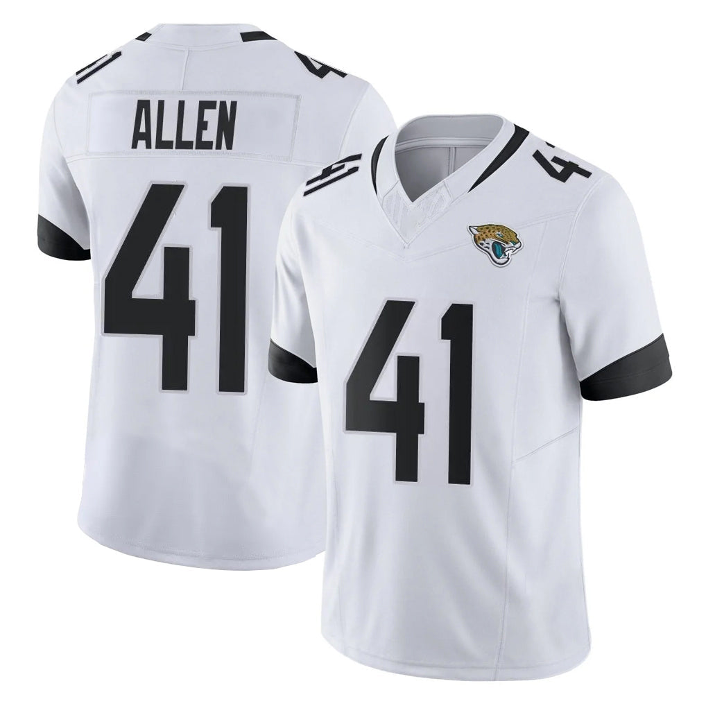 tocy J.Jaguars #41 Josh Hines-Allen Player White Vapor F.U.S.E. Limited Home Game Stitched Jerseys