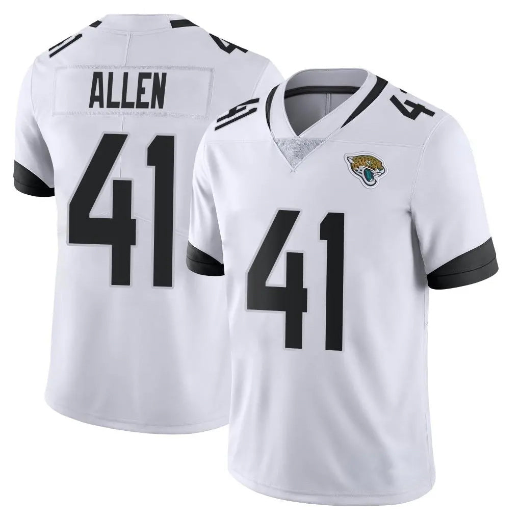 tocy J.Jaguars #41 Josh Hines-Allen Player White Vapor Untouchable Limited Home Game Stitched Jerseys