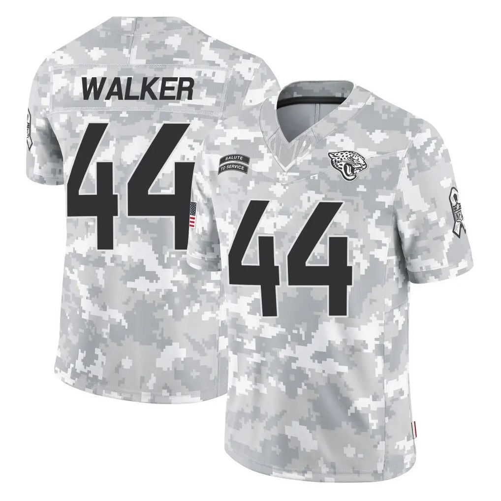 tocy J.Jaguars #44 Travon Walker Player Arctic Camo Salute To Service Limited Game Stitched Jerseys