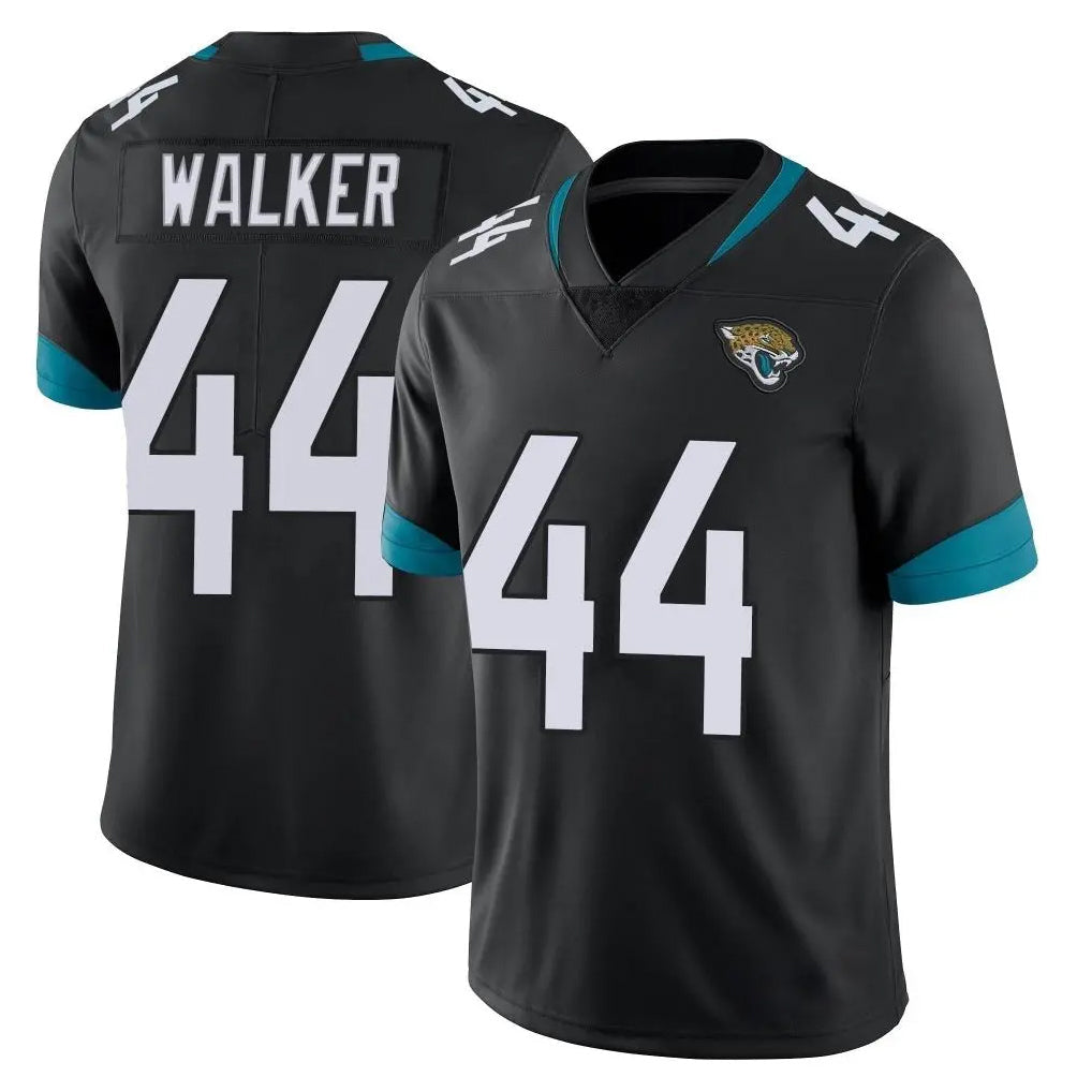 tocy J.Jaguars #44 Travon Walker Player Black Vapor Untouchable Limited Home Game Stitched Jerseys