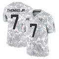 tocy J.Jaguars #7 Brian Thomas Jr. Player Arctic Camo Salute To Service Limited Game Stitched Jerseys