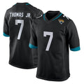 tocy J.Jaguars #7 Brian Thomas Jr. Player Black Home Game Stitched Jerseys