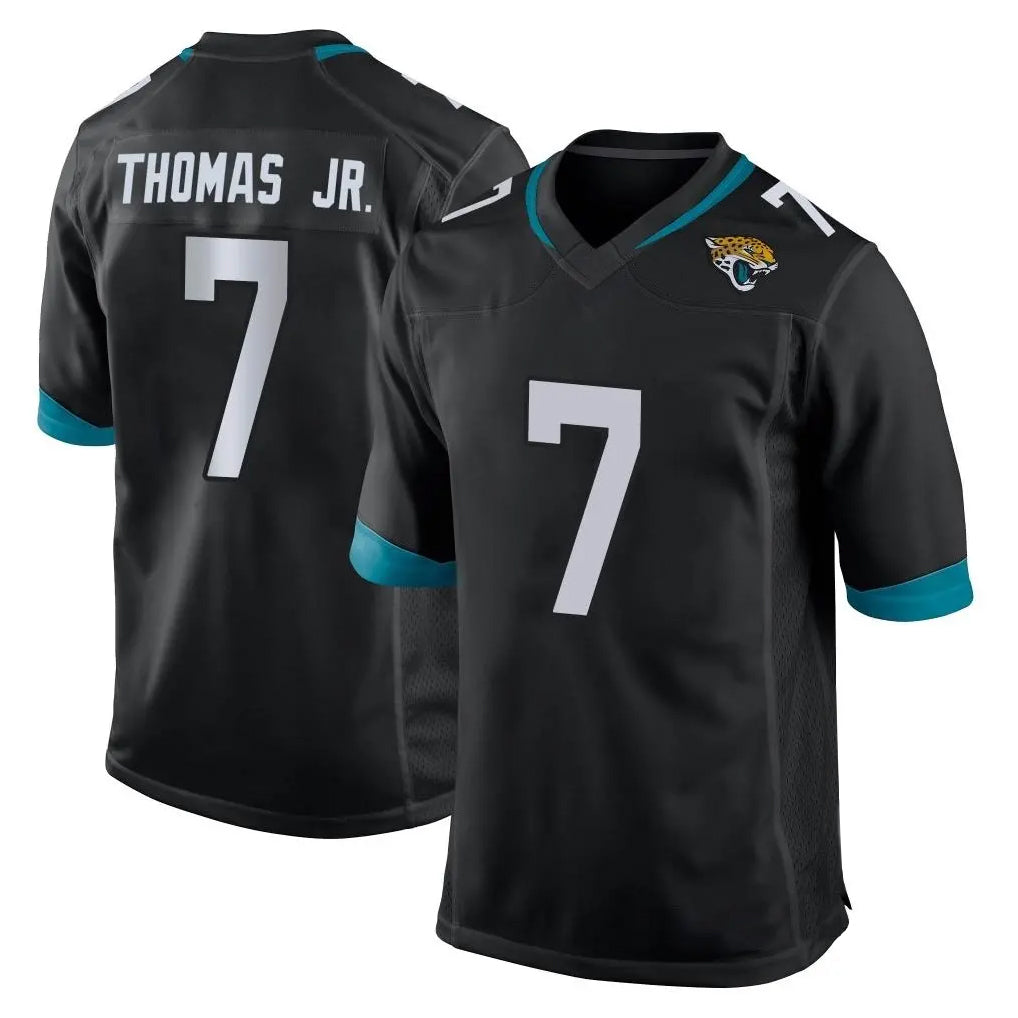 tocy J.Jaguars #7 Brian Thomas Jr. Player Black Home Game Stitched Jerseys