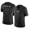 tocy J.Jaguars #7 Brian Thomas Jr. Player Black RFLCTV Limited Stitched Jerseys