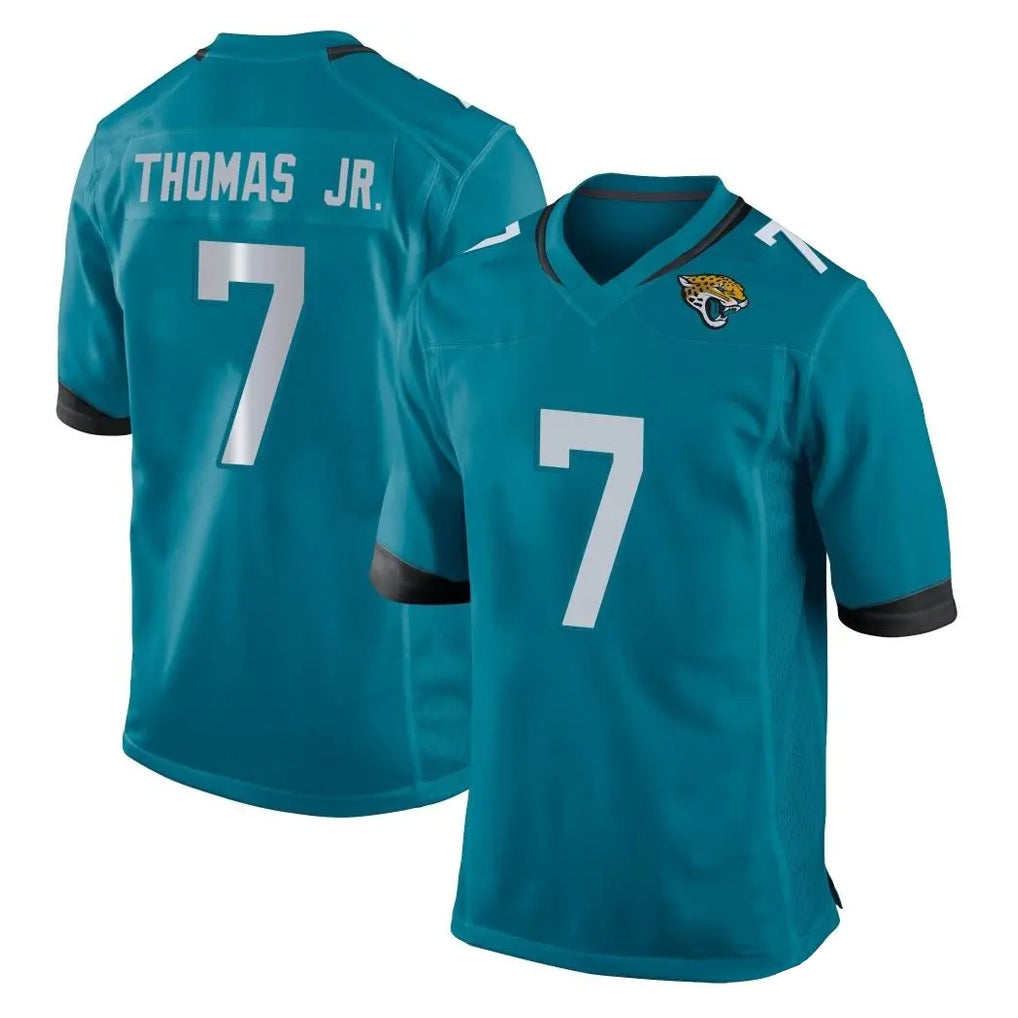 tocy J.Jaguars #7 Brian Thomas Jr. Player Teal Home Game Stitched Jerseys