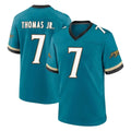 tocy J.Jaguars #7 Brian Thomas Jr. Player Teal Prowler Throwback Limited Home Game Stitched Jerseys