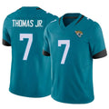 tocy J.Jaguars #7 Brian Thomas Jr. Player Vapor F.U.S.E. Limited Teal Stitched Jerseys