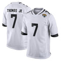 tocy J.Jaguars #7 Brian Thomas Jr. Player White Home Game Stitched Jerseys