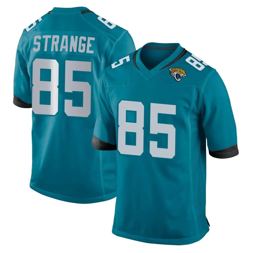 tocy J.Jaguars #85 Brenton Strange Player Teal Home Game Stitched Jerseys