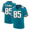 tocy J.Jaguars #85 Brenton Strange Player Teal Prowler Throwback Limited Home Game Stitched Jerseys