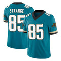 tocy J.Jaguars #85 Brenton Strange Player Teal Prowler Throwback Vapor F.U.S.E. Limited Home Game Stitched Jerseys