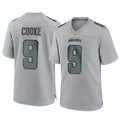 tocy J.Jaguars #9 Logan Cooke Player Gray Atmosphere Fashion Home Game Stitched Jerseys
