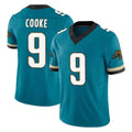 tocy J.Jaguars #9 Logan Cooke Player Teal Prowler Throwback Vapor F.U.S.E. Limited Home Game Stitched Jerseys