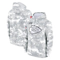 tocy KC.Chiefs Arctic Camo Salute to Service Hoodies Limited Game Blank Player Stitched Jerseys
