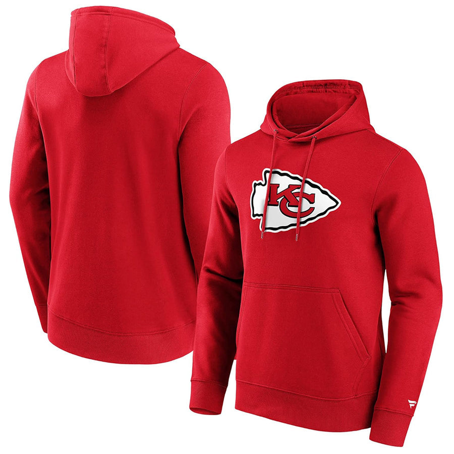 tocy KC.Chiefs Blank Player Red Pullover Hoodie Stitched Jerseys