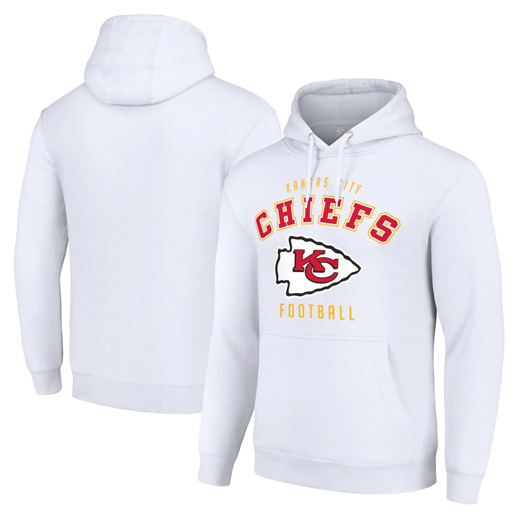 tocy KC.Chiefs White Pullover Hoodies Limited Blank Player Stitched Jerseys