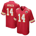 tocy KC.Chiefs #14 Matt Araiza Player Red Home Game Stitched Jerseys