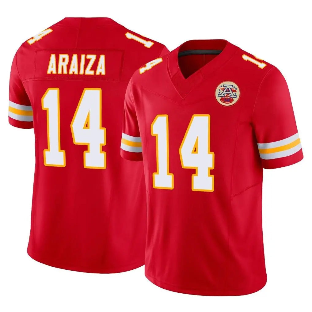 tocy KC.Chiefs #14 Matt Araiza Player Red Limited Vapor F.U.S.E. Home Game Stitched Jerseys