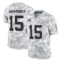tocy KC.Chiefs #15 Patrick Mahomes Player Arctic Camo Salute To Service Limited Game Stitched Jerseys