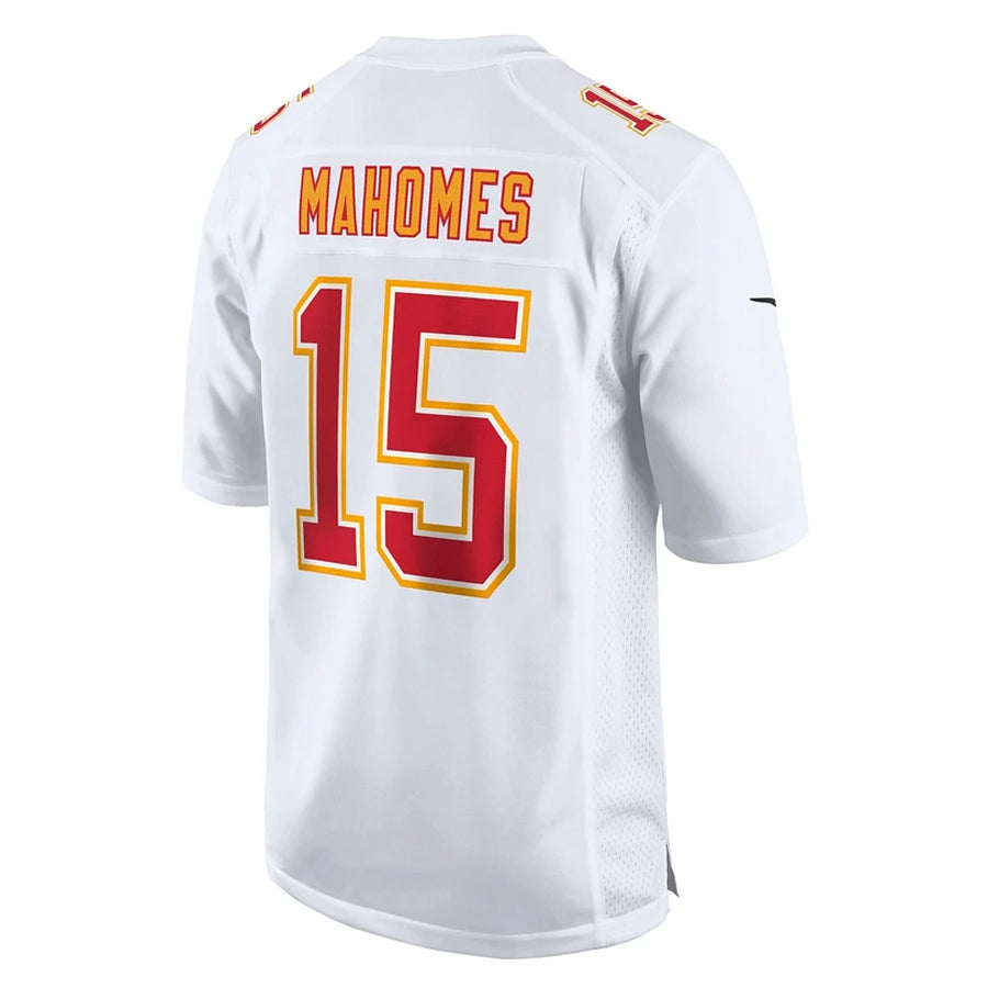 tocy KC.Chiefs #15 Patrick Mahomes Player White Fashion Home Game Stitched Jerseys