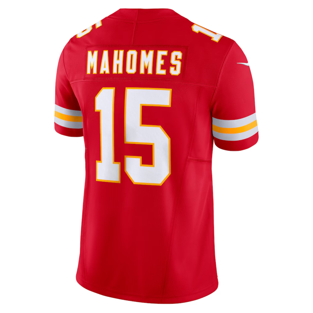 tocy KC.Chiefs #15 Patrick Mahomes Red Vapor F.U.S.E. Limited Stitched Jerseys