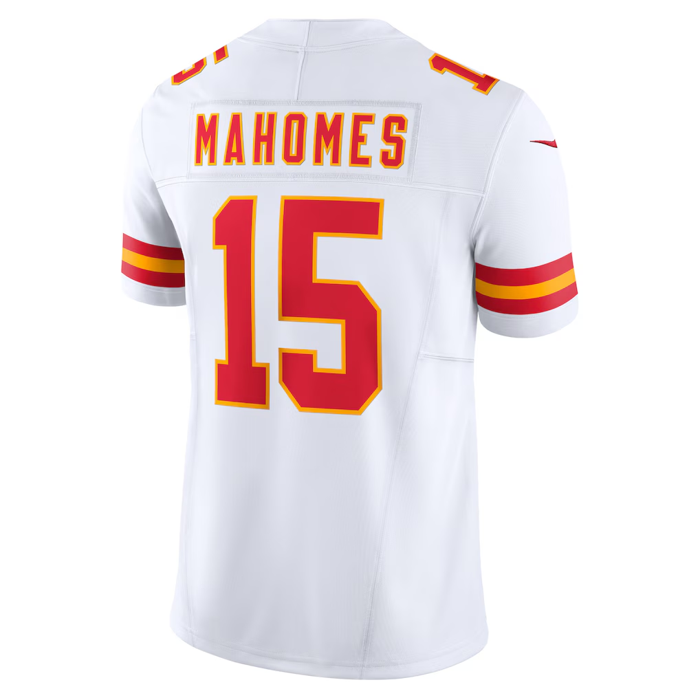 tocy KC.Chiefs #15 Patrick Mahomes White Vapor F.U.S.E. Limited Stitched Jerseys