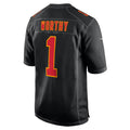 tocy KC.Chiefs #1 Xavier Worthy Player Carbon Black Fashion Game Stitched Jerseys