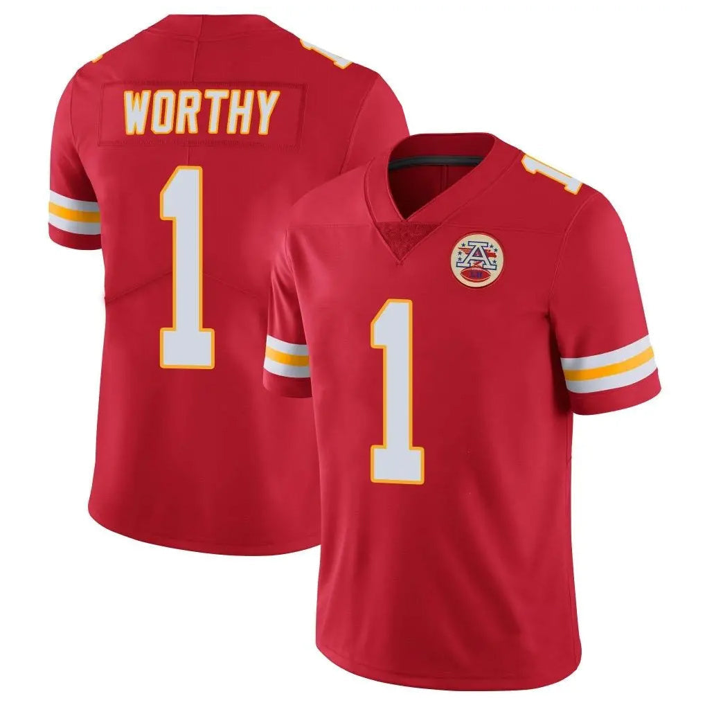 tocy KC.Chiefs #1 Xavier Worthy Player Red Limited Vapor Untouchable Home Game Stitched Jerseys