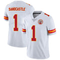 tocy KC.Chiefs #1 Xavier Worthy Player White Vapor Limited Stitched Jerseys