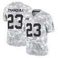 tocy KC.Chiefs #23 Drue Tranquill Player Arctic Camo Salute To Service Limited Game Stitched Jerseys