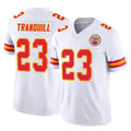 tocy KC.Chiefs #23 Drue Tranquill Player White Limited Vapor F.U.S.E. Home Game Stitched Jerseys
