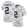tocy KC.Chiefs #2 Tyquan Thornton Player Arctic Camo Salute To Service Limited Game Stitched Jerseys