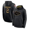 tocy KC.Chiefs #2 Tyquan Thornton Player Black Salute to Service Hoodies Limited Game Stitched Jerseys