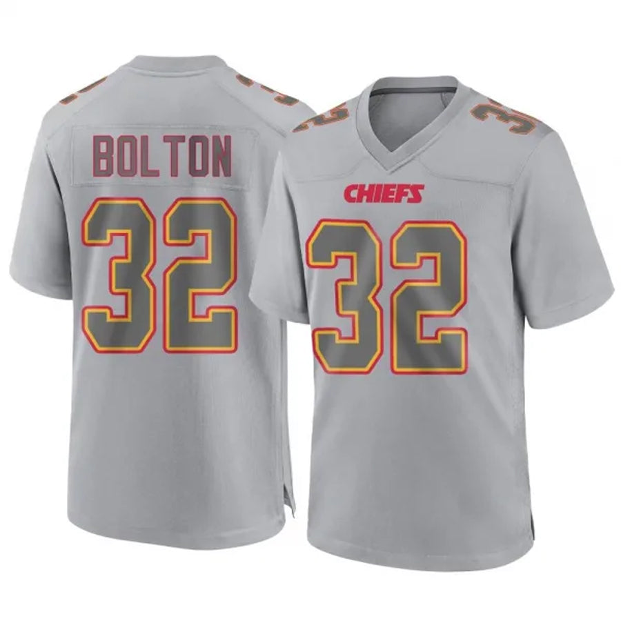tocy KC.Chiefs #32 Nick Bolton Player Gray Limited Game Stitched Jerseys