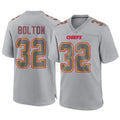 tocy KC.Chiefs #32 Nick Bolton Player Gray Limited Game Stitched Jerseys