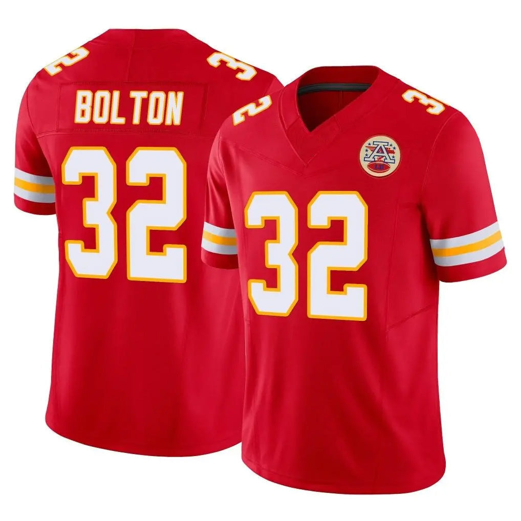 tocy KC.Chiefs #32 Nick Bolton Player Red Limited Vapor F.U.S.E. Home Game Stitched Jerseys